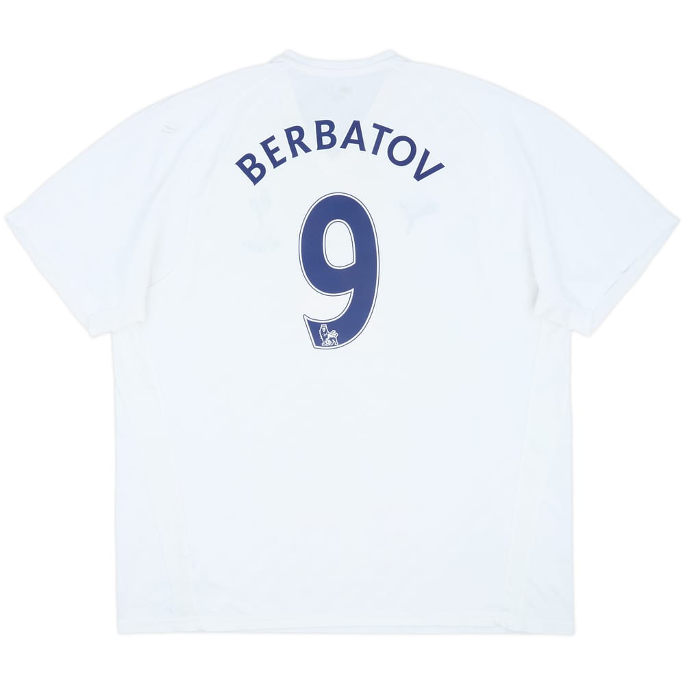 2007-08 Tottenham Home Shirt Berbatov #9 - 8/10 - (XXL)
