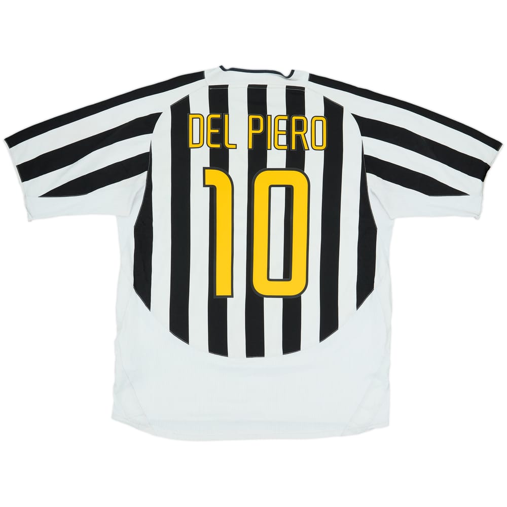 2003-04 Juventus Home Shirt Del Piero #10 - 4/10 - (XL)