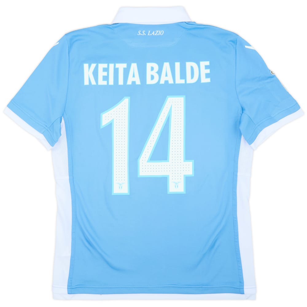 2012-13 Lazio Home Shirt Keita Balde #14 - 9/10 - (M)