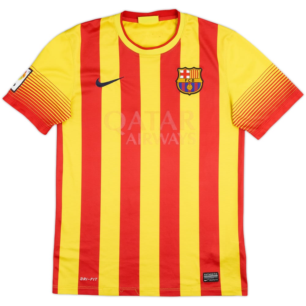 2013-15 Barcelona Away Shirt - 4/10 - (S)