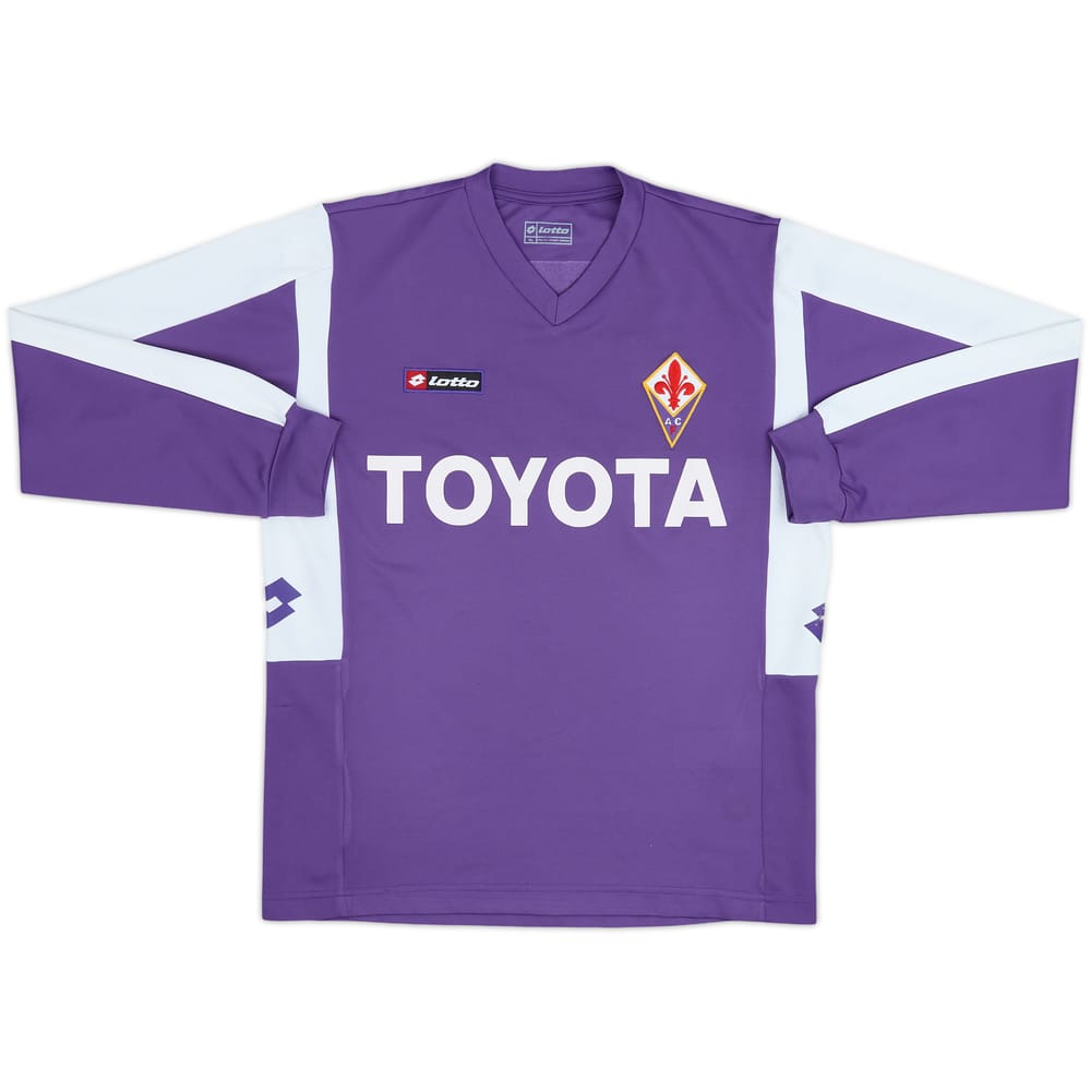 2007-08 Fiorentina Lotto Training L/S Shirt - 8/10 - (15-16 Years)