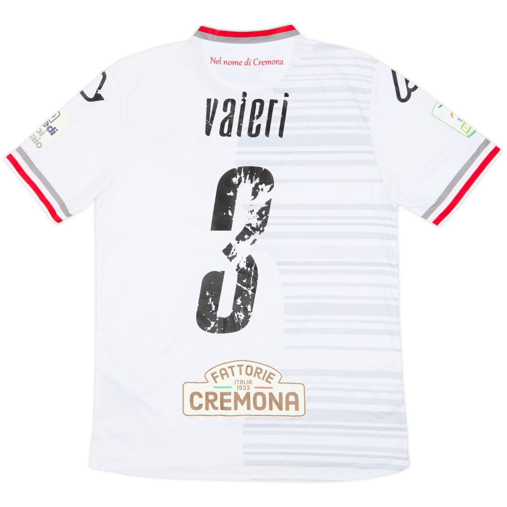 2020-21 Cremonese Match Issue Away Shirt Valeri #3