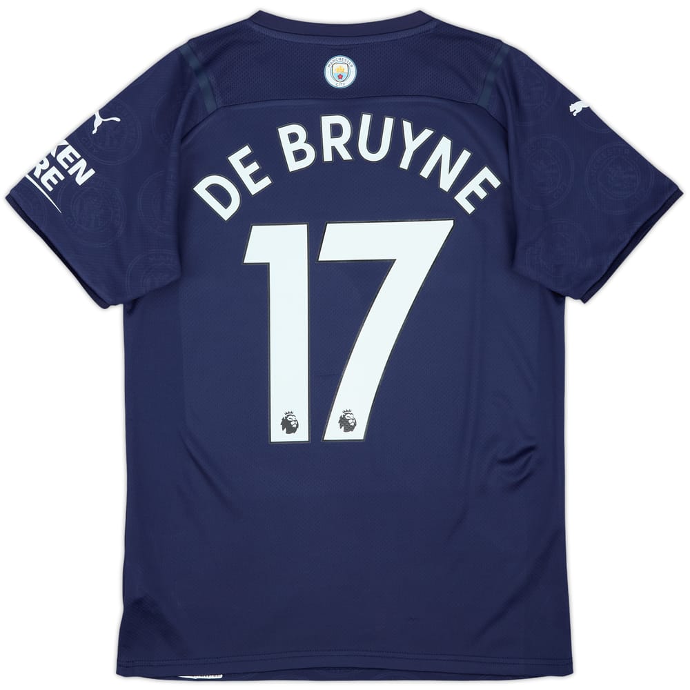 2021-22 Manchester City Third Shirt De Bruyne #17 - 10/10 - (S)