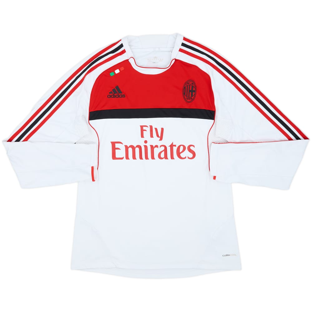 2011-12 AC Milan adidas Training L/S Shirt - 5/10 - (L)