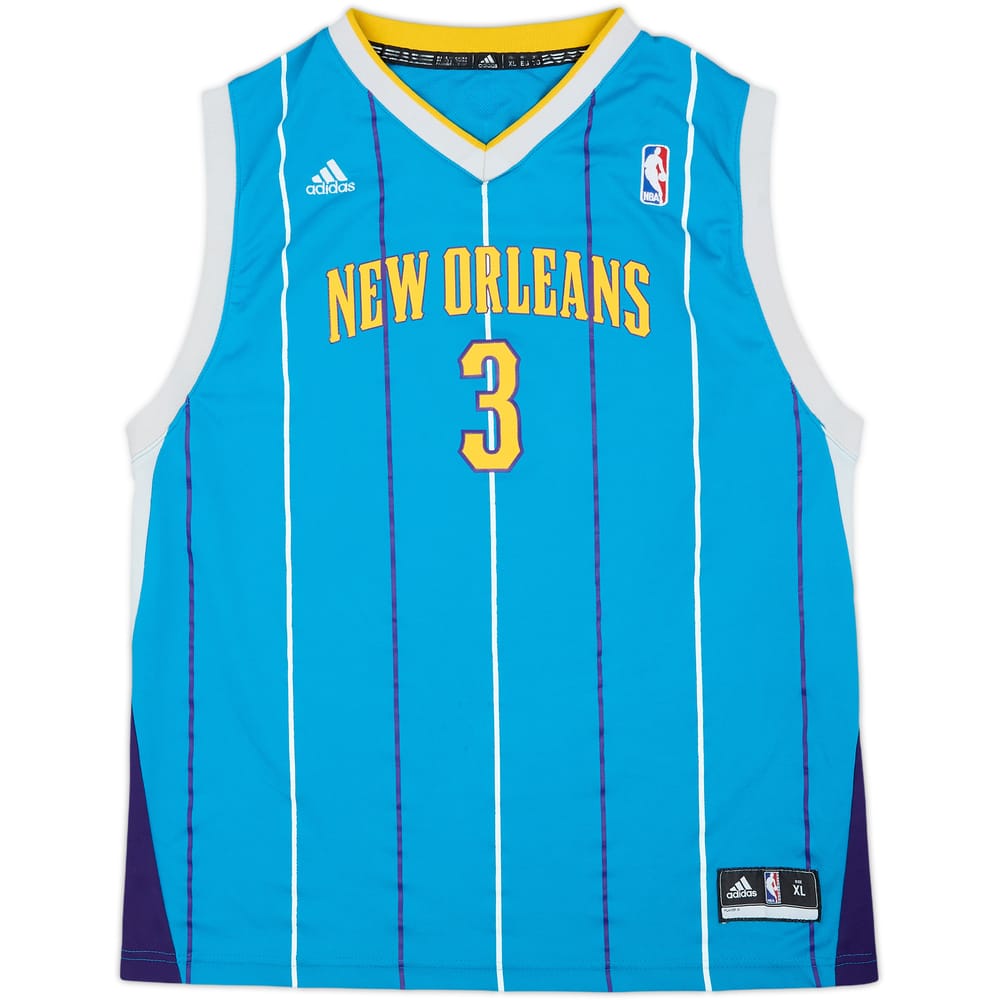 2010-11 New Orleans Pelicans Paul #3 adidas Away Jersey - 7/10 - (15-16 Years)