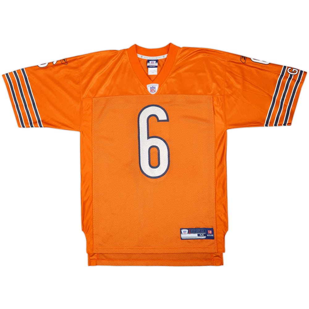 2009 Chicago Bears Cutler #6 Reebok On Field Alternate Jersey - 8/10 - (M)