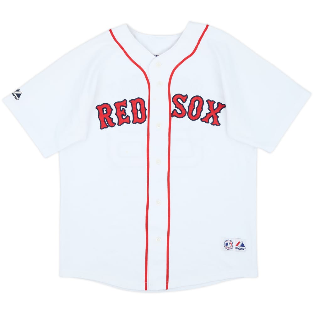 2005-08 Boston Red Sox Papelbon #58 Majestic Home Jersey - 6/10 - (13-14 Years)