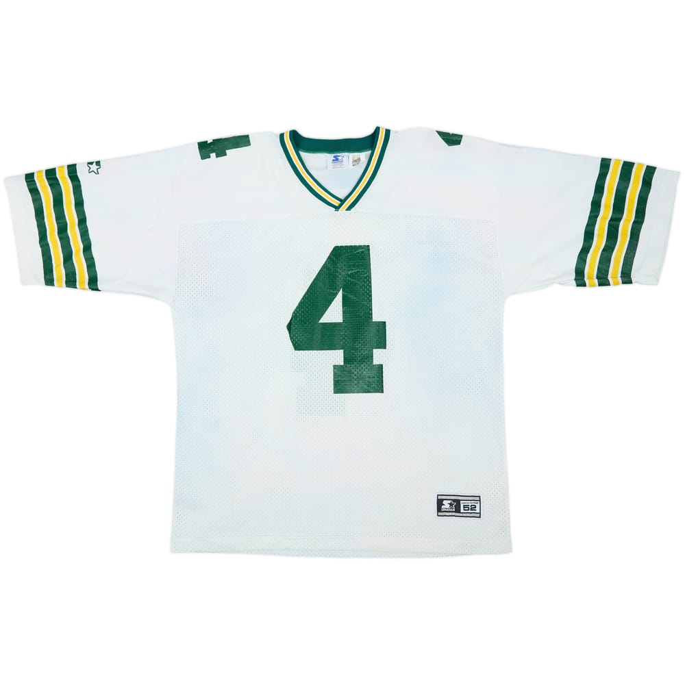 1992-96 Green Bay Packers Favre #4 Starter Away Jersey - 5/10 - (XL)