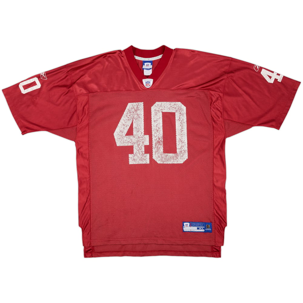 2002 Arizona Cardinals Tillman #40 Reebok On Field Home Jersey - 4/10 - (XL)