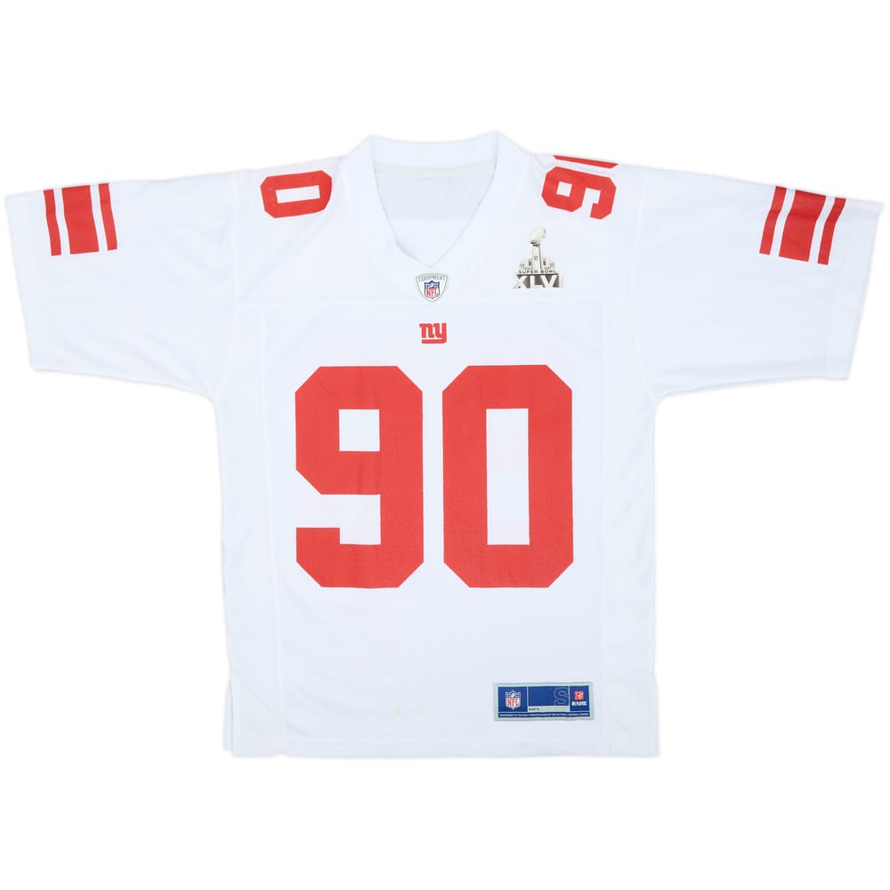 2011 New York Giants Pierre-Paul #90 Super Bowl XLVI NFL Pro Line Away Jersey - 7/10 - (S)