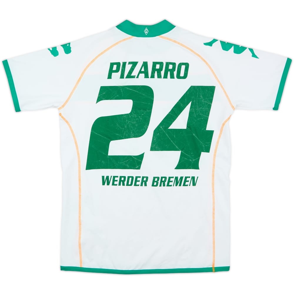 2008-09 Werder Bremen Home Shirt Pizarro #24 - 6/10 - (M)