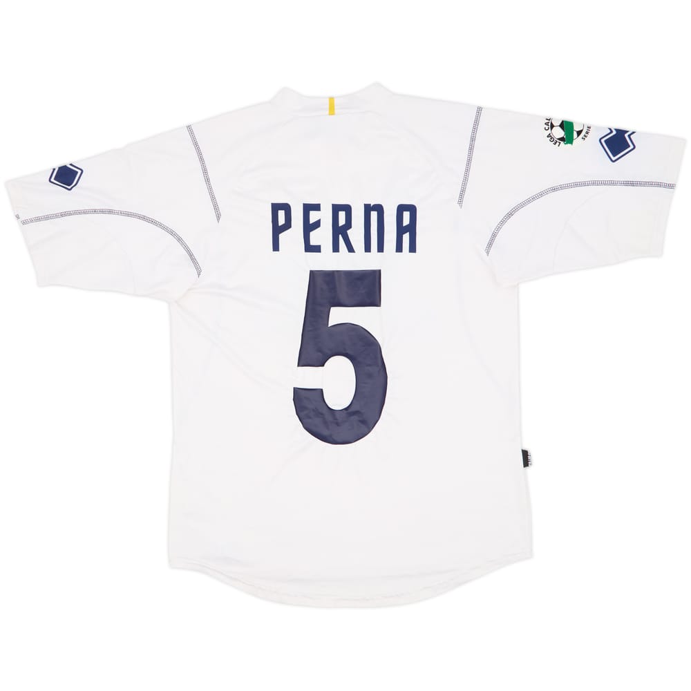 2007-08 Modena Match Issue Away Shirt Perna #5