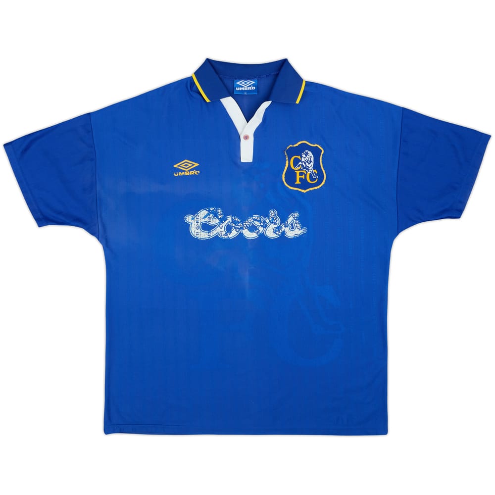 1995-97 Chelsea Camiseta Local - 4/10 - (XL)