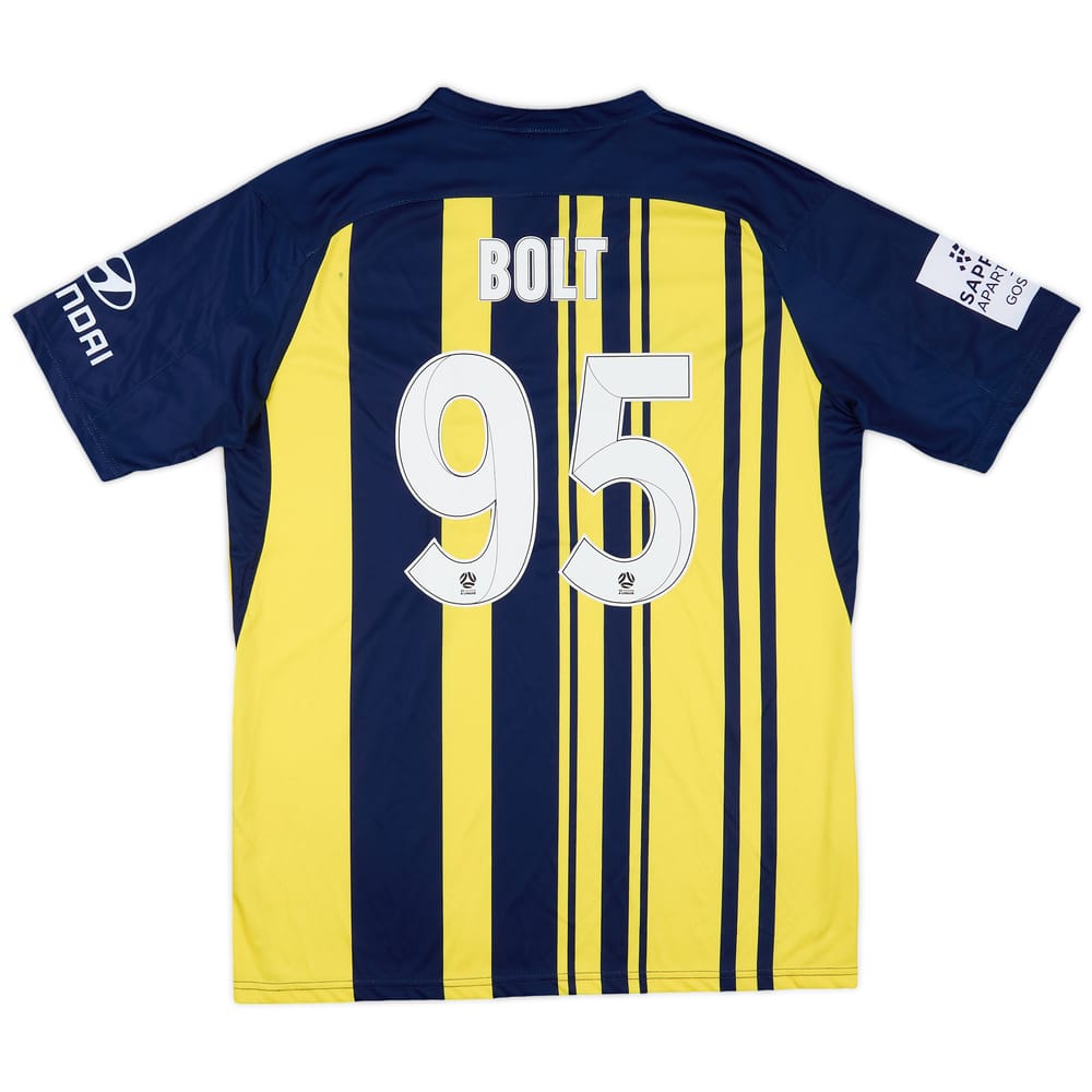 2018-19 Central Coast Mariners Home Shirt Bolt #95 (L)