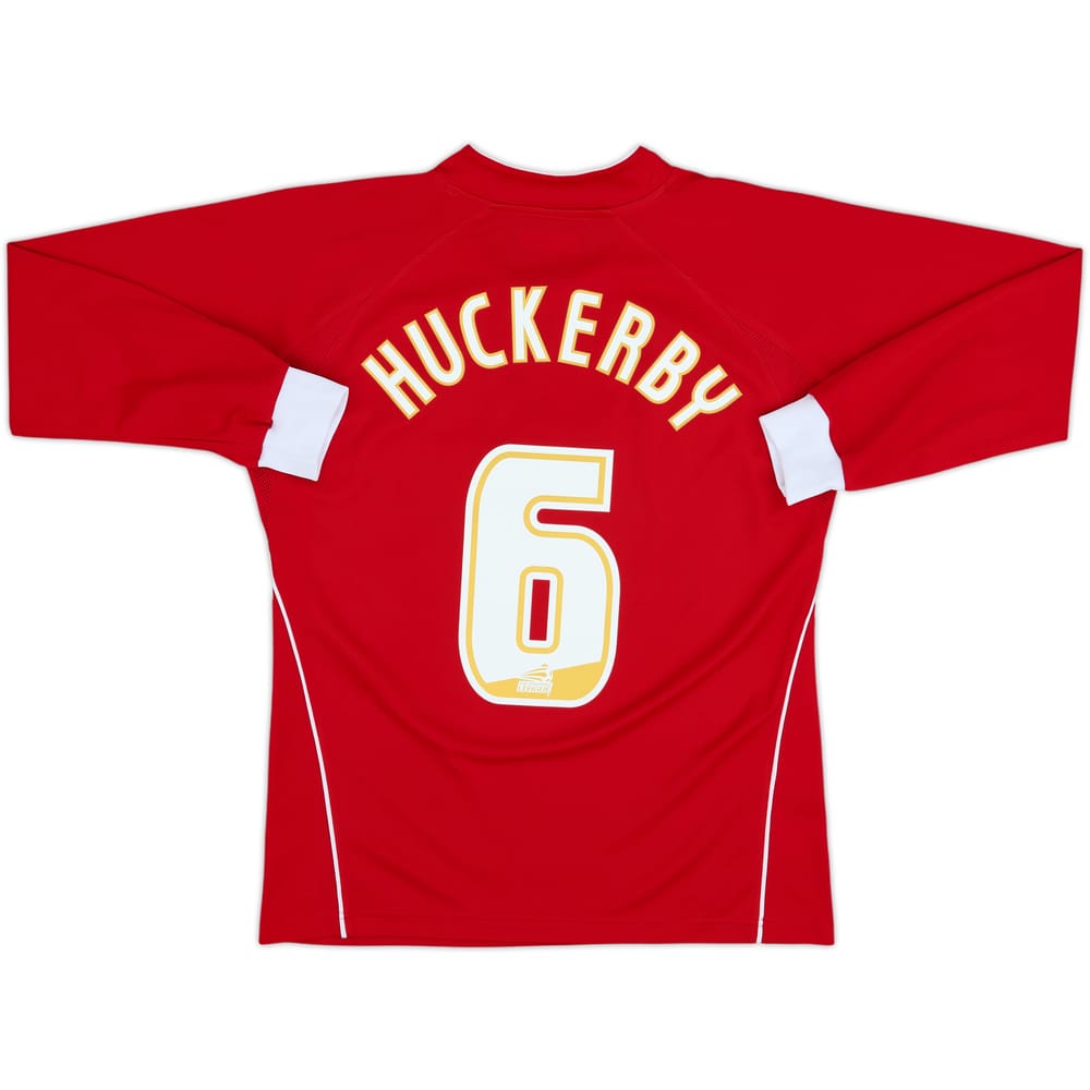 2007-08 Norwich Away L/S Shirt Huckerby #6 - 8/10 - (S)