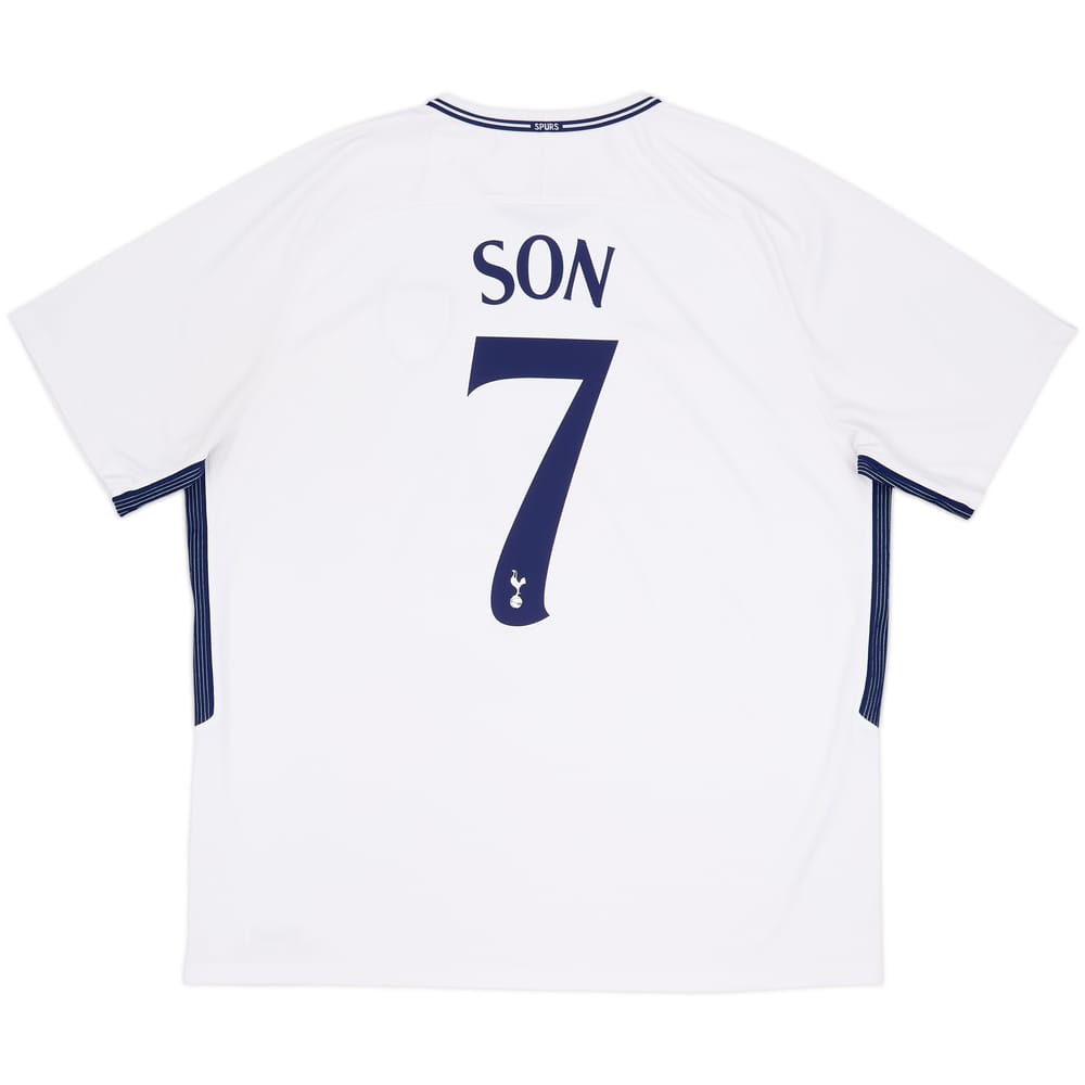 Camiseta de local del Tottenham 2017-18 Son #7 - 7/10 - (XXL)