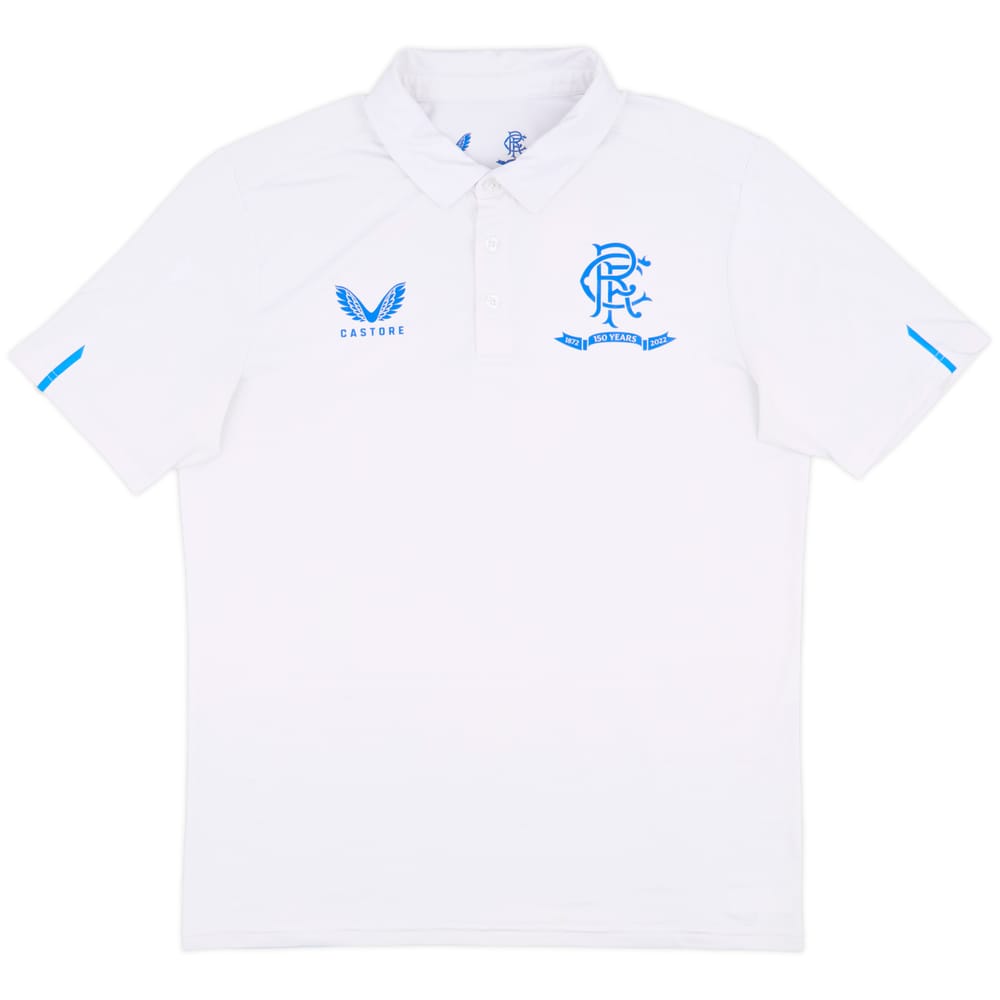 2022-23 Rangers Castore Polo Shirt - 7/10 - (M)