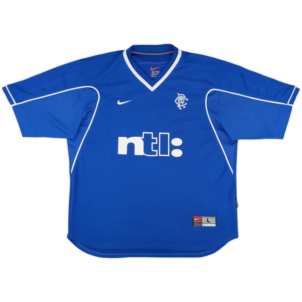 1999-01 Rangers Home Shirt - 10/10 - (L)