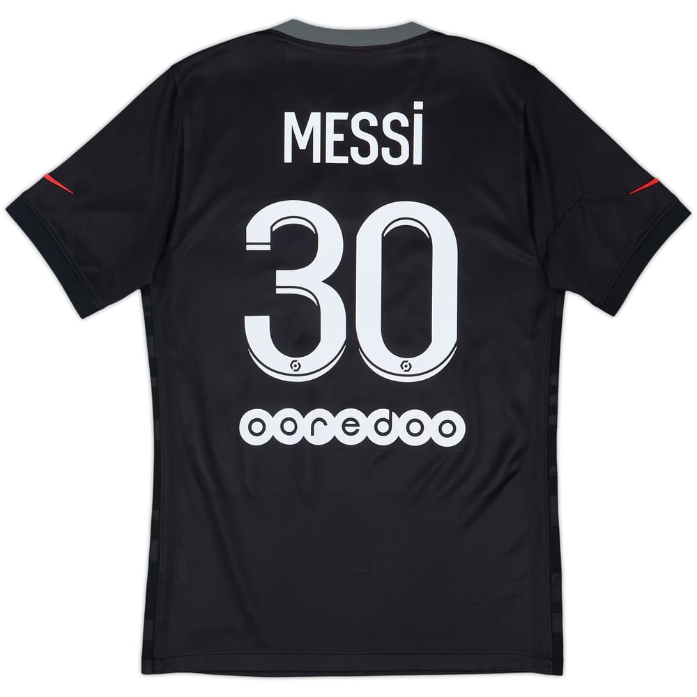 2021-22 Paris Saint-Germain Third Shirt Messi #30 - 8/10 - (S)