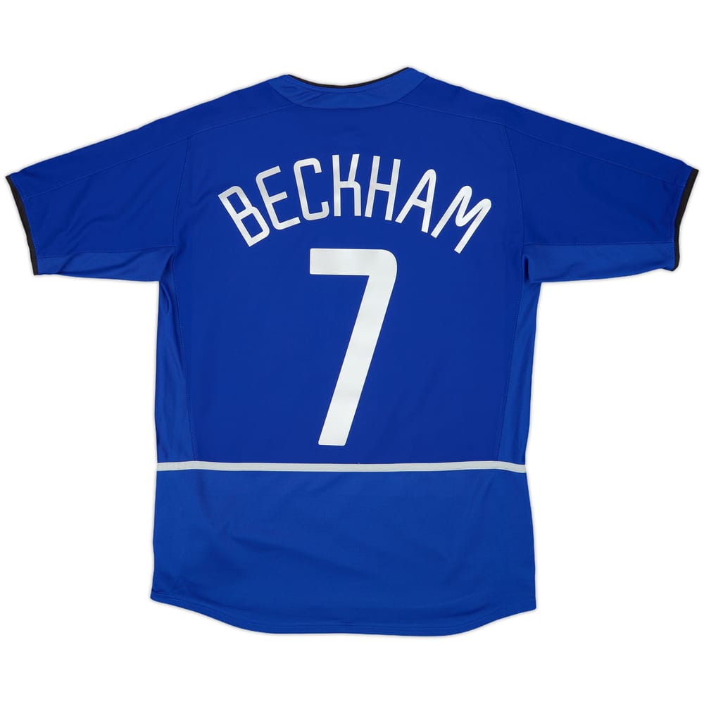 2002-03 Manchester United Third Shirt Beckham #7 - 8/10 - (XL.Boys)