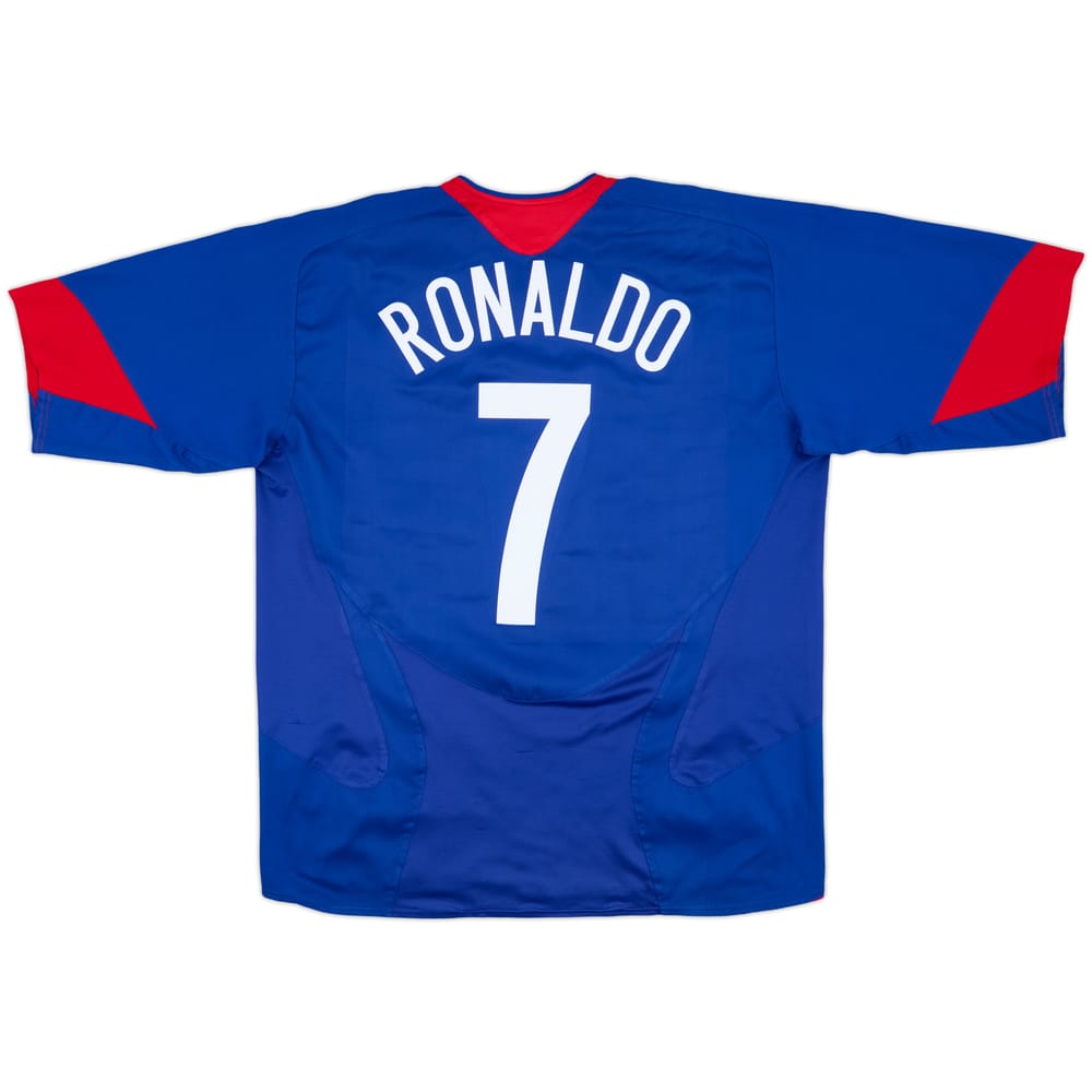 2005-06 Manchester United Away Shirt Ronaldo #7 - 6/10 - (XL)