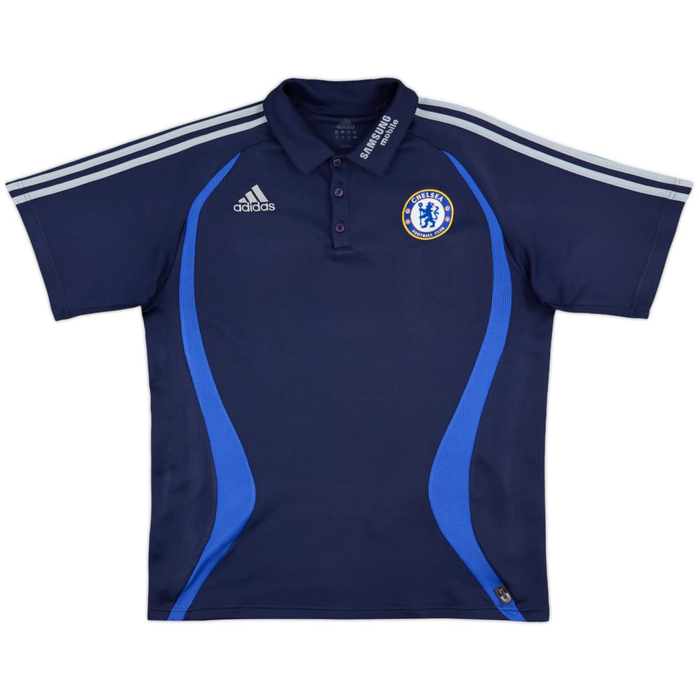 2006-07 Chelsea adidas Polo Shirt - 9/10 - (XL)