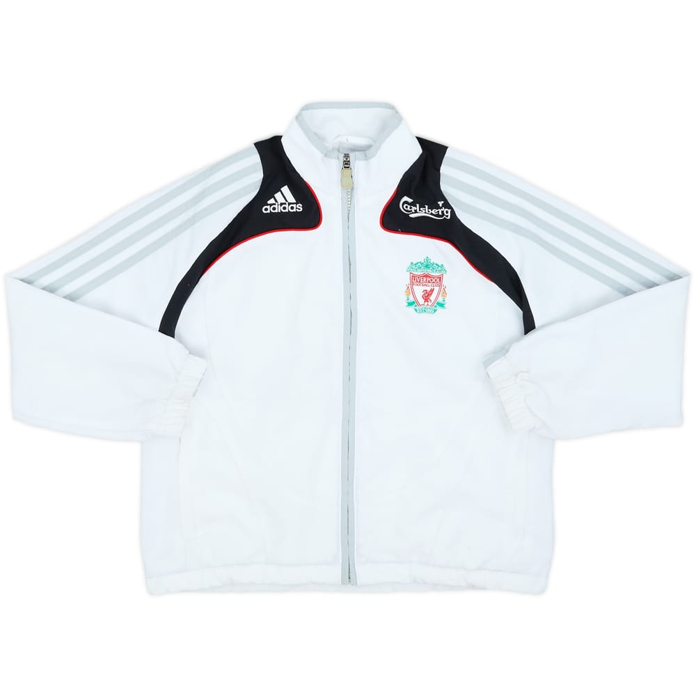 2008-09 Liverpool adidas Track Jacket - 7/10 - (S.Boys)
