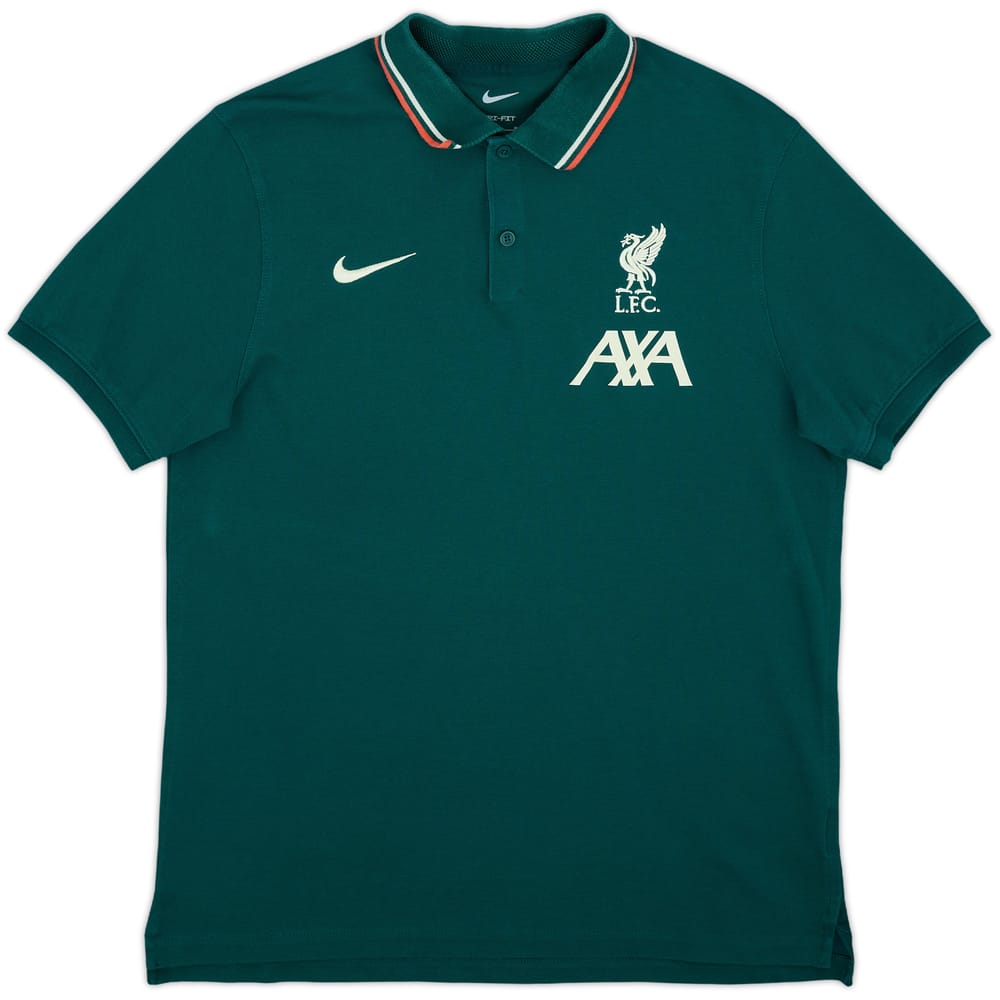 2021-22 Liverpool Nike Polo Shirt - 7/10 - (M)
