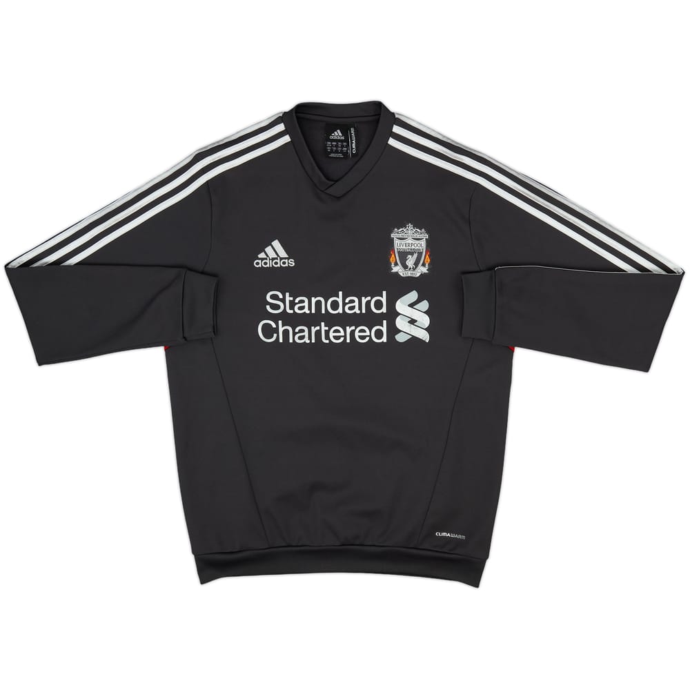 2011-12 Liverpool adidas Sweat Top - 6/10 - (S)