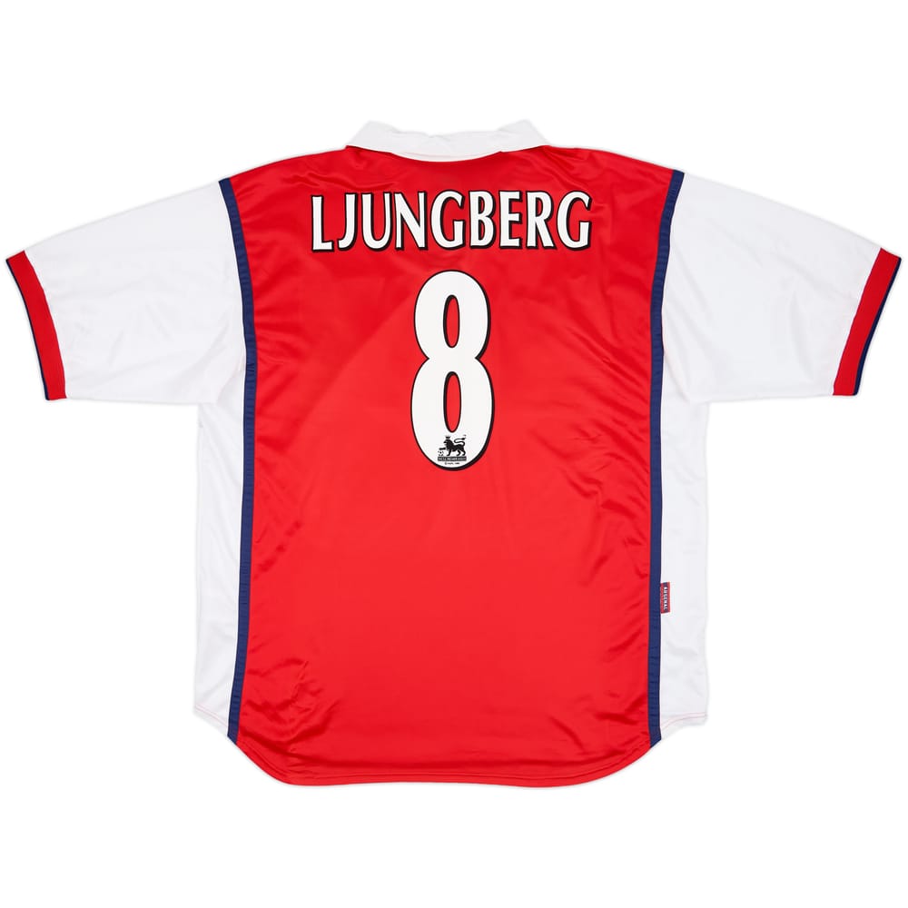 1998-99 Arsenal Home Shirt Ljungberg #8 - 8/10 - (XXL)