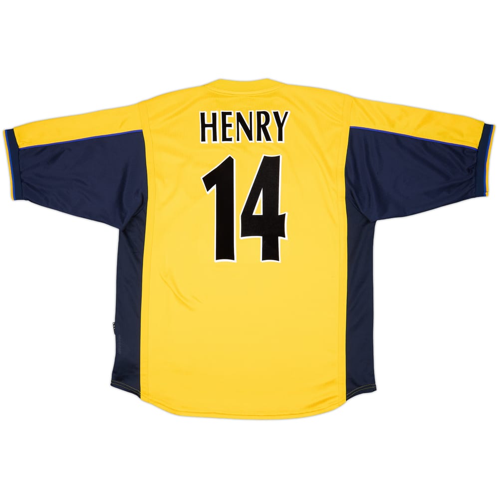 1999-01 Arsenal Away Shirt Henry #14 - 10/10 - (XL)