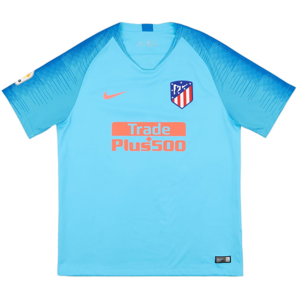 2018-19 Atletico Madrid Away Shirt - 10/10 - (L)