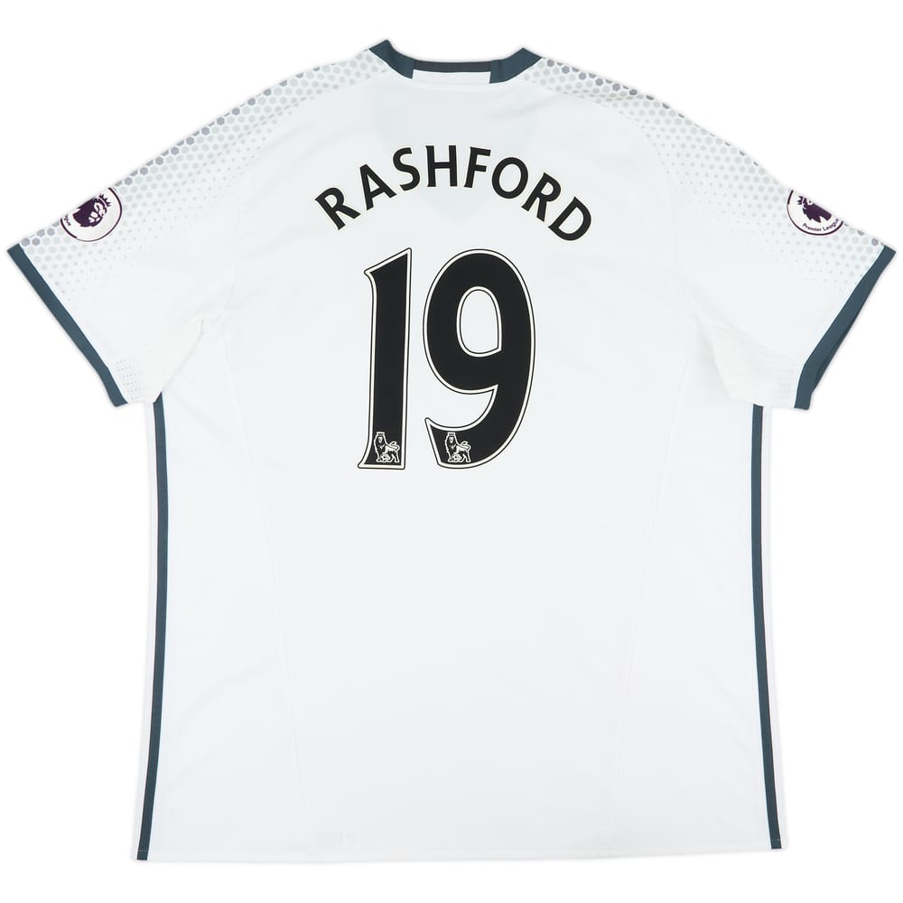 2016-17 Manchester United Third Shirt Rashford #19 - 6/10 - (XXL)