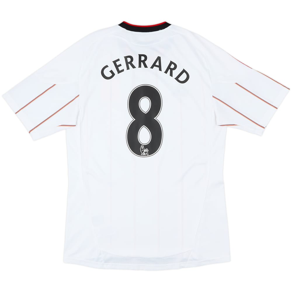 2010-11 Liverpool Away Shirt Gerrard #8 - 6/10 - (M)