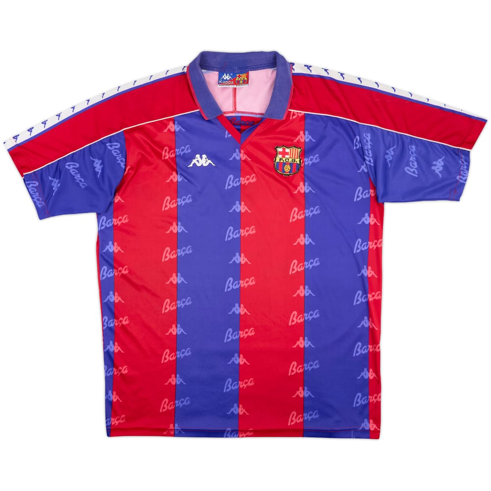 1992-95 Barcelona Home Shirt - 7/10 - (XL)