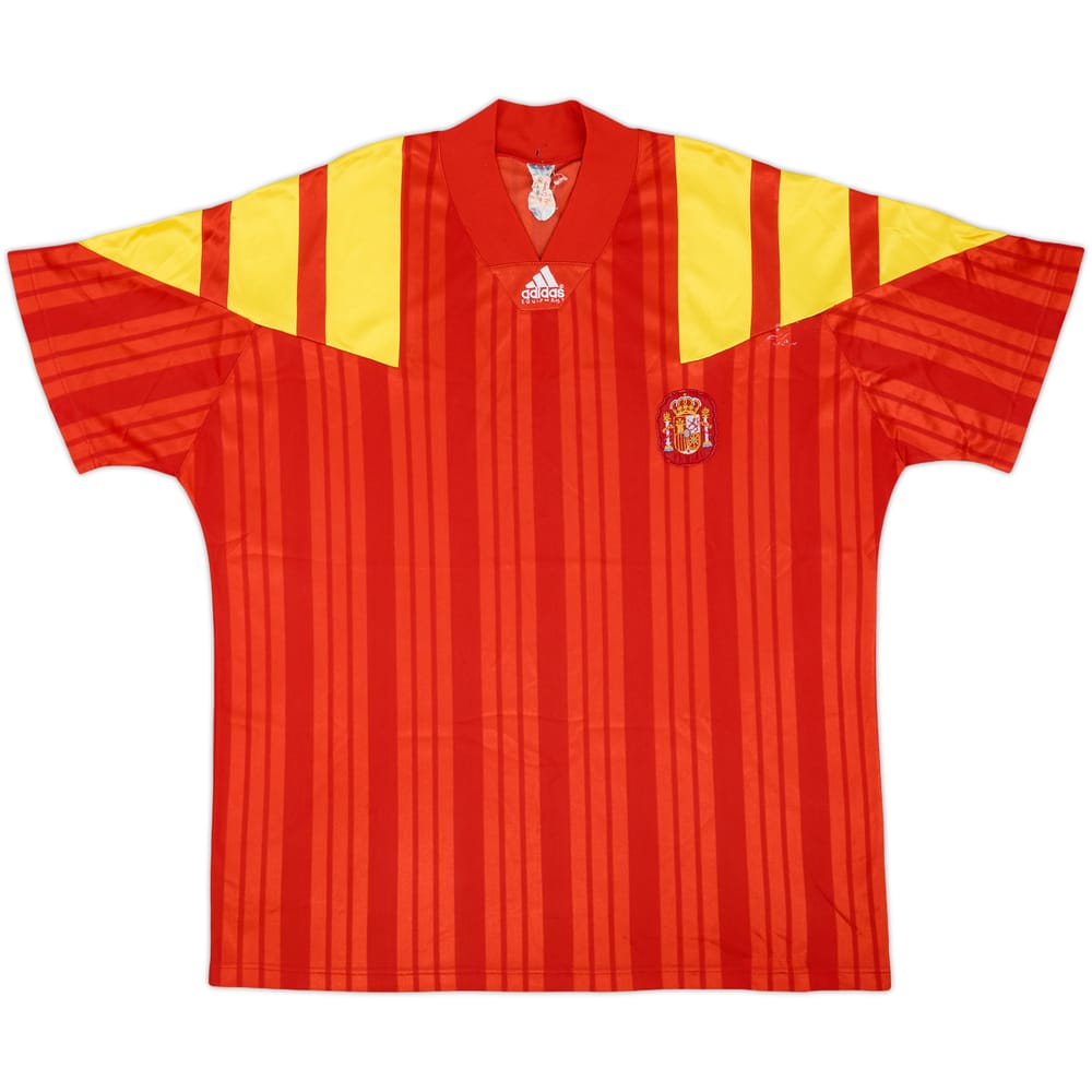 1992-94 Spain Home Shirt - 5/10 - (XL)