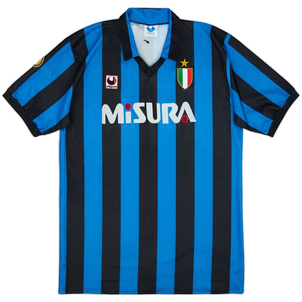 1989-90 Inter Milan Home Shirt - 5/10 - (XL)