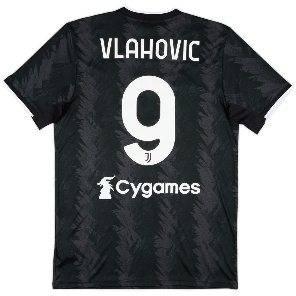2022-23 Juventus Away Shirt Vlahovic #9 - 8/10 - (M)