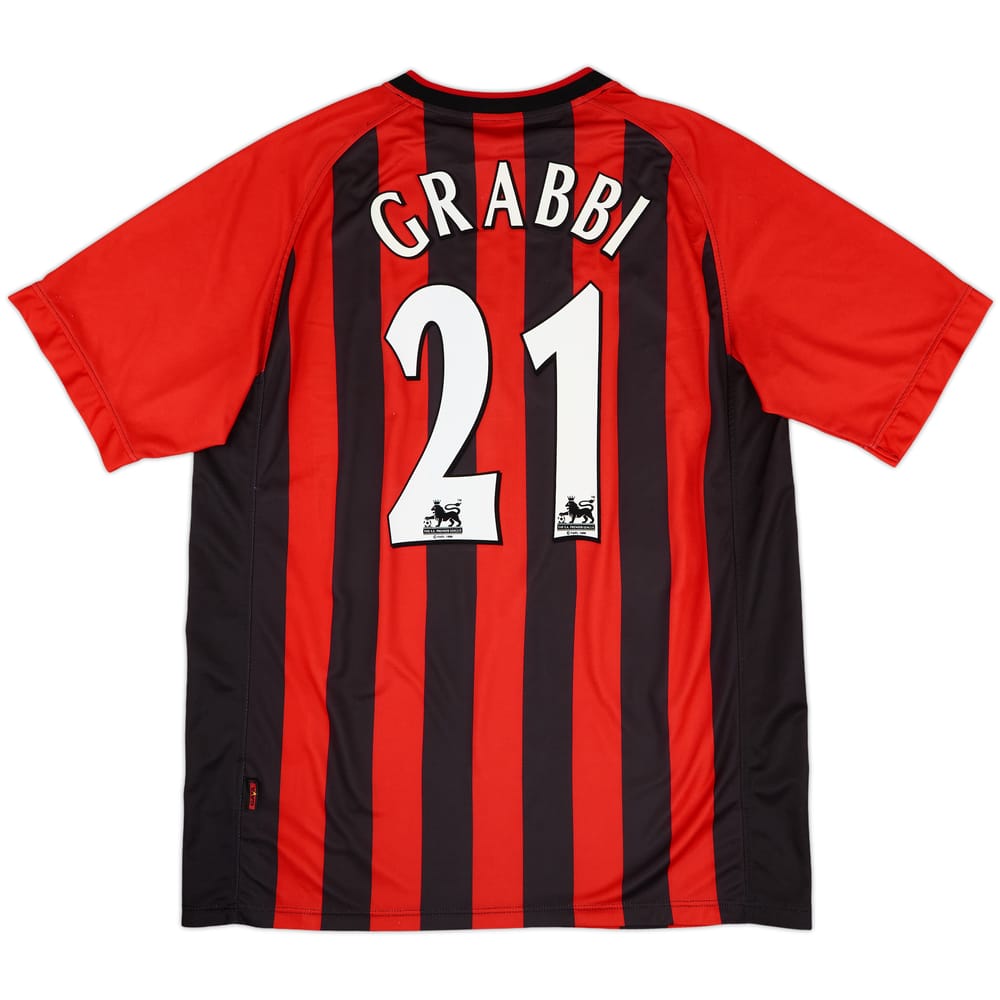 2000-02 Blackburn Away Shirt Grabbi #21 - 8/10 - (XXL)