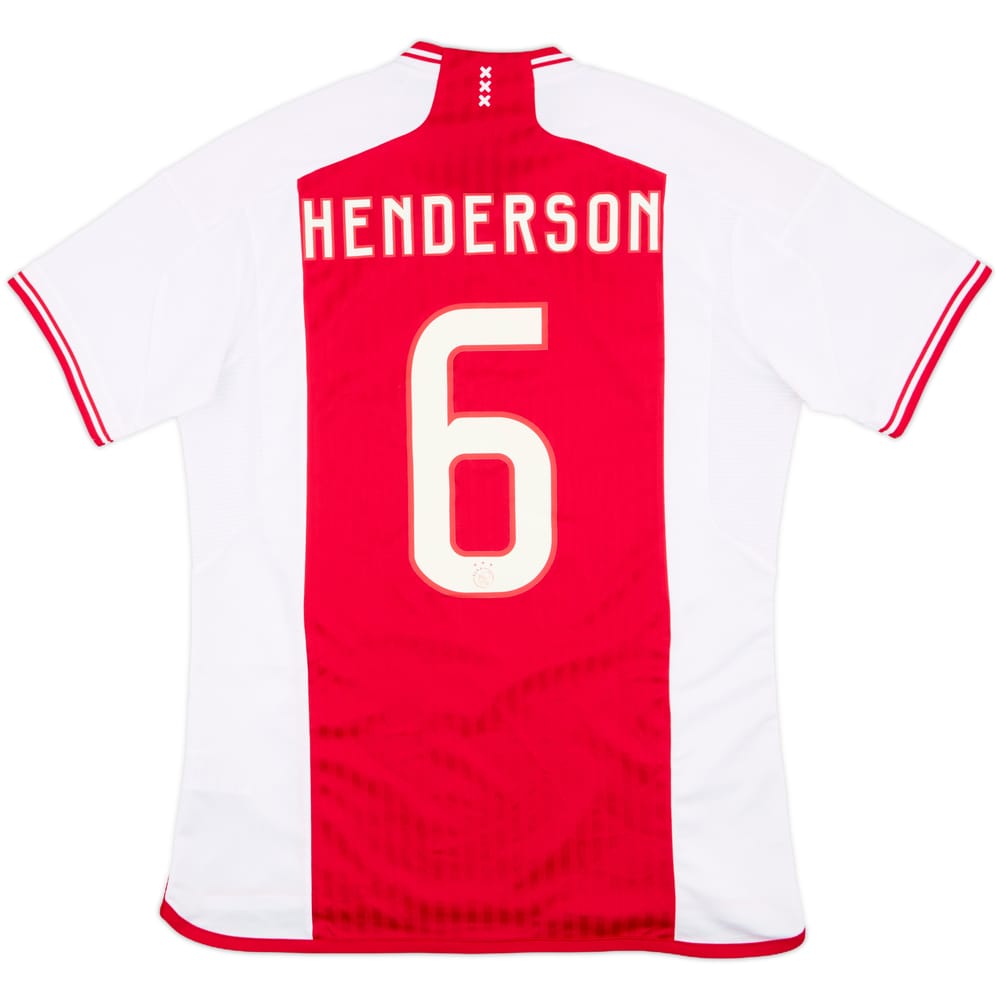 2023-24 Ajax Home Shirt Henderson #6 - 10/10 - (L)