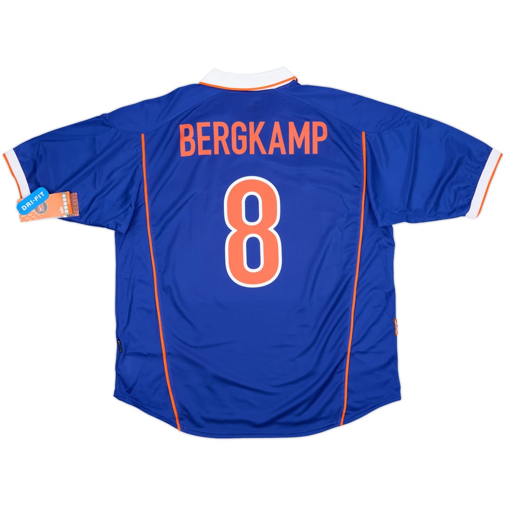 1998-00 Netherlands Away Shirt Bergkamp #8 (XXL)