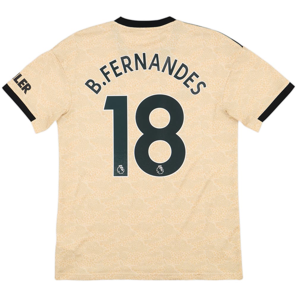 2019-20 Manchester United Away Shirt B.Fernandes #18 - 8/10 - (M)