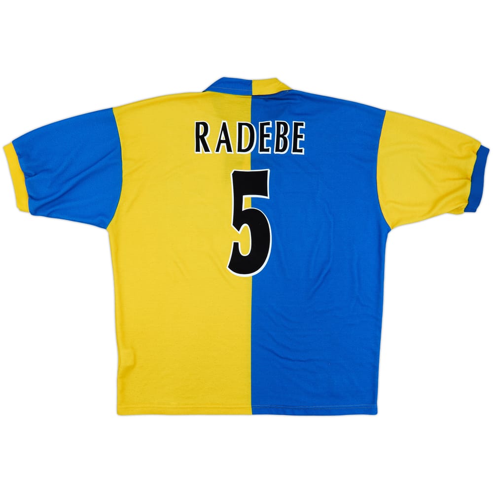 1997-99 Leeds United Away Shirt Radebe #5 - 6/10 - (XL)