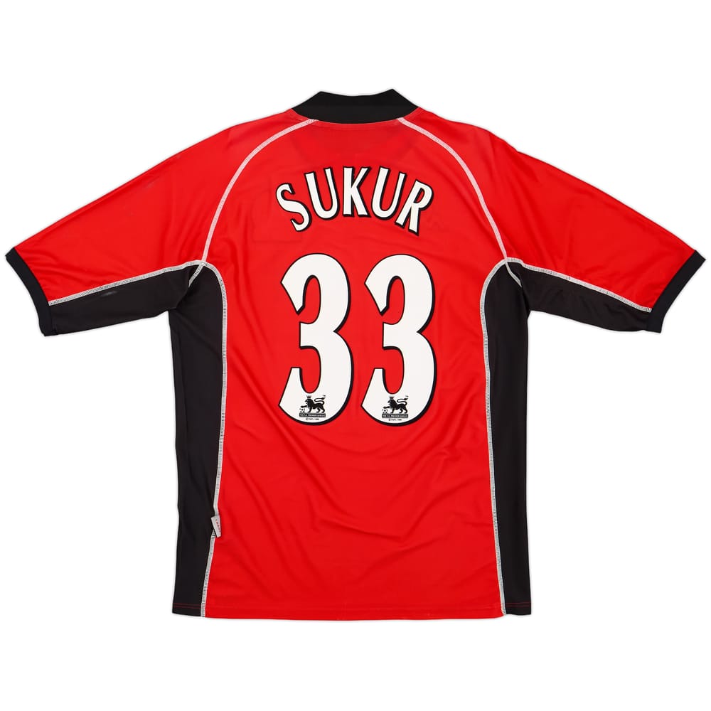 2002-03 Blackburn Away Shirt Sukur #33 - 8/10 - (L)