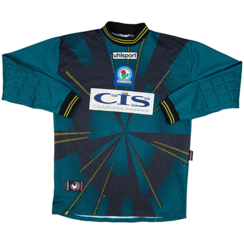 1998-99 Blackburn Signed GK Shirt - 7/10 - (L)