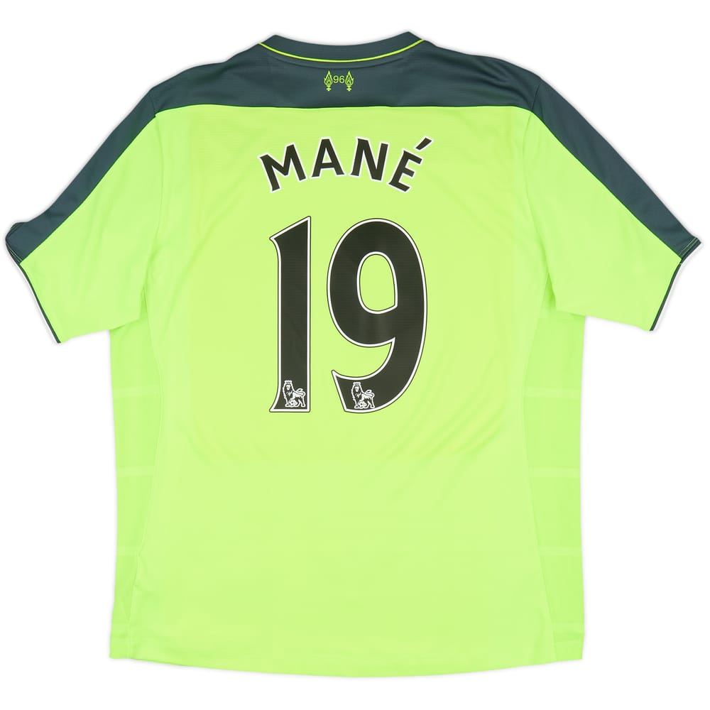 2016-17 Liverpool Third Shirt Mane #19 - 6/10 - (L)