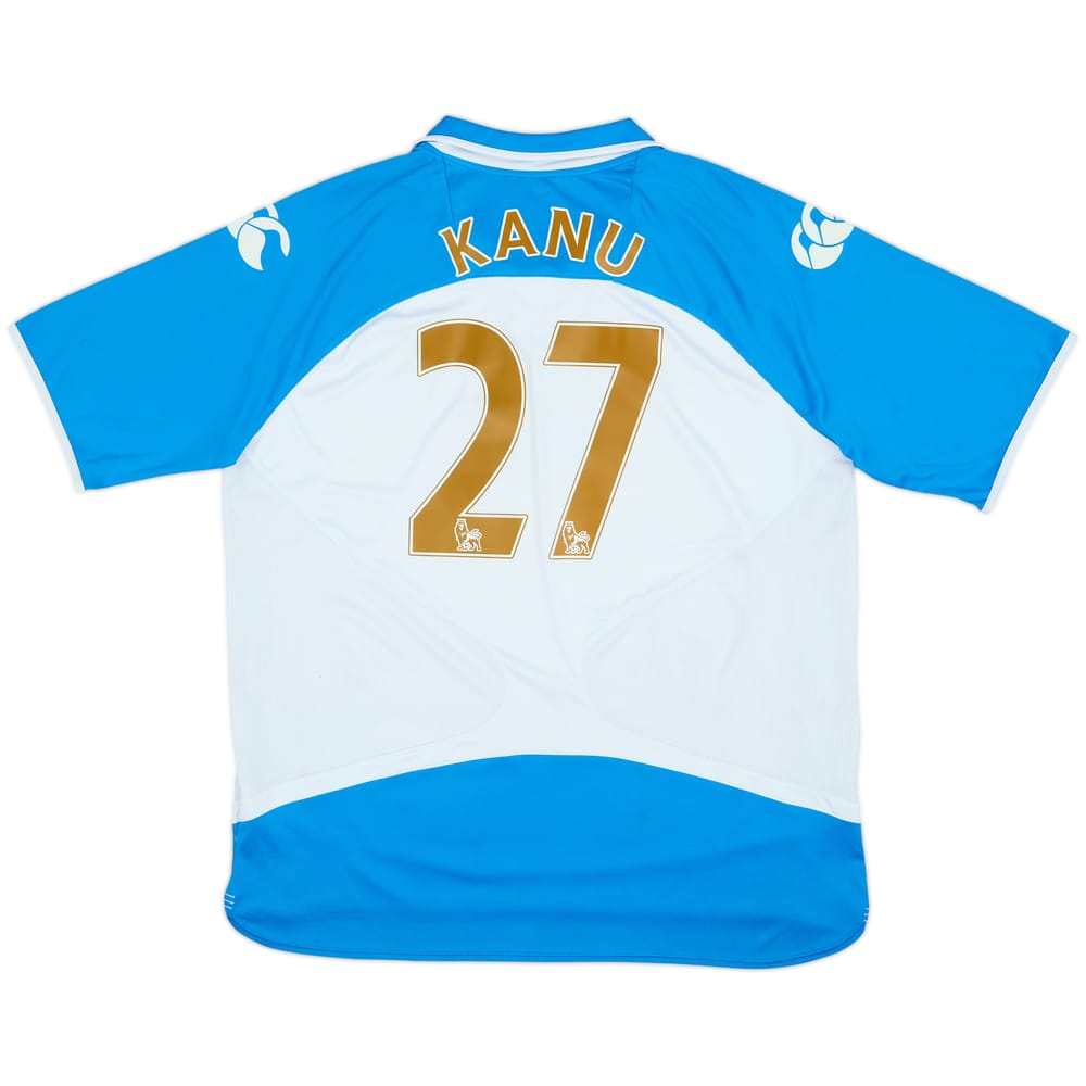 2008-09 Portsmouth Away Shirt Kanu #27 - 6/10 - (XL)