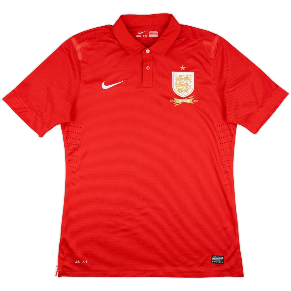 2013 England Player Issue Away 150th Anniversary Shirt - 8/10 - (XL)
