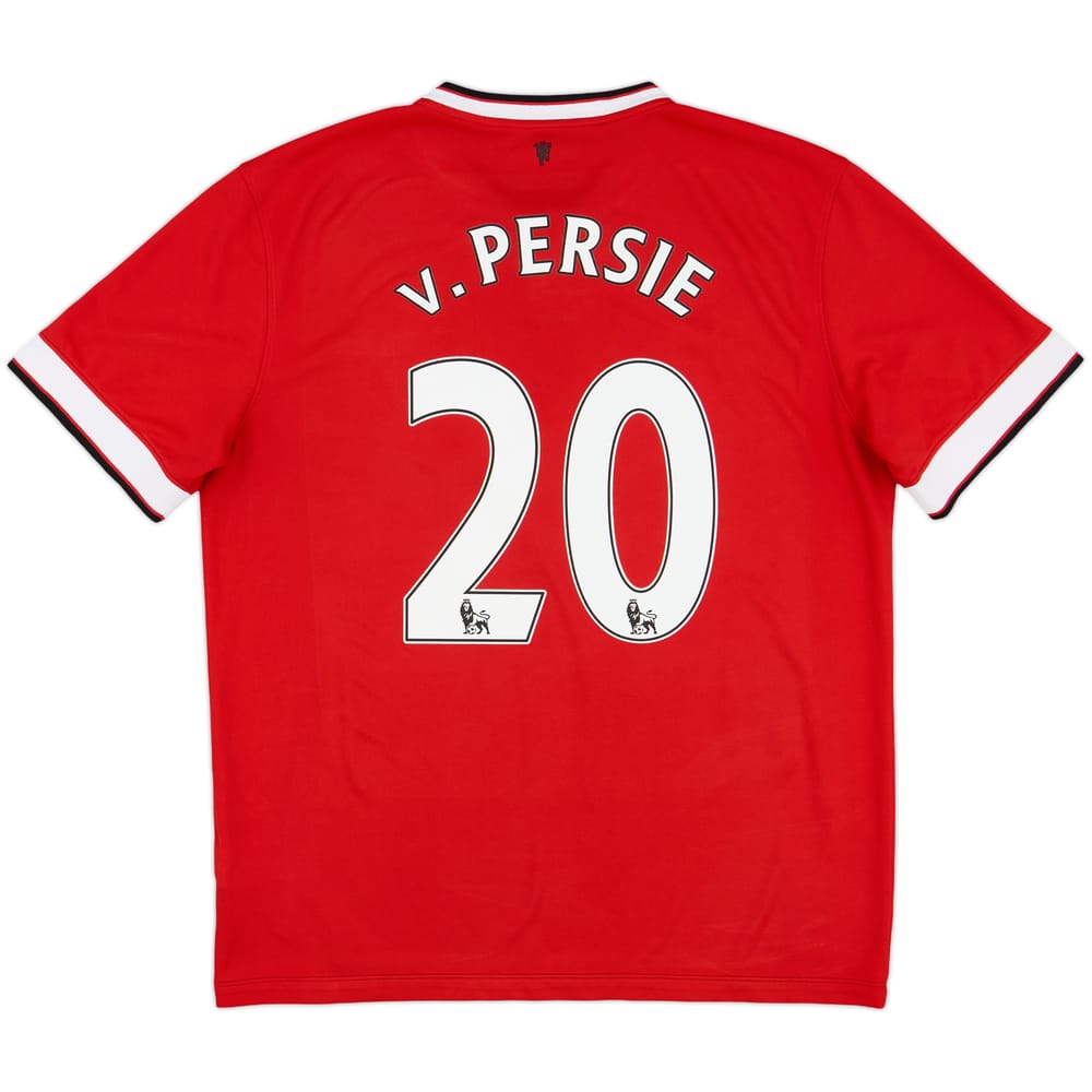 2014-15 Manchester United Home Shirt v.Persie #20 - 6/10 - (L)