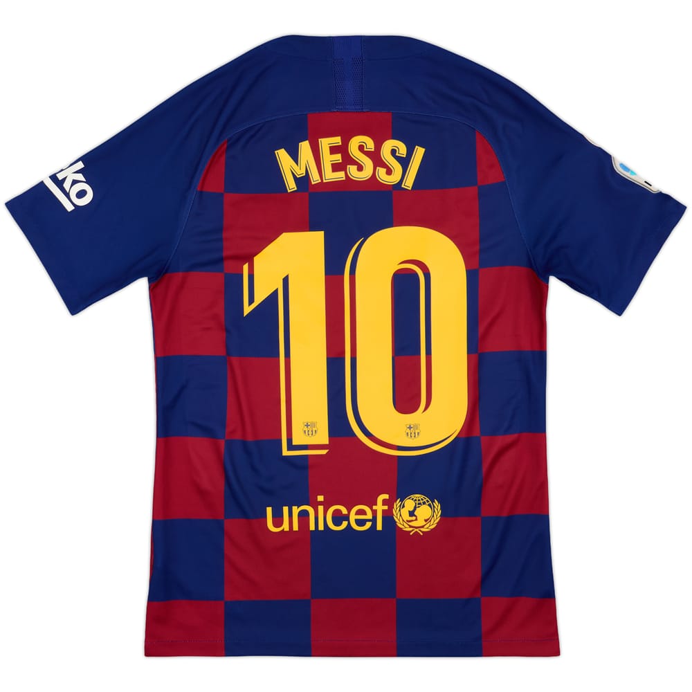 2019-20 Barcelona Home Shirt Messi #10 - 9/10 - (S)